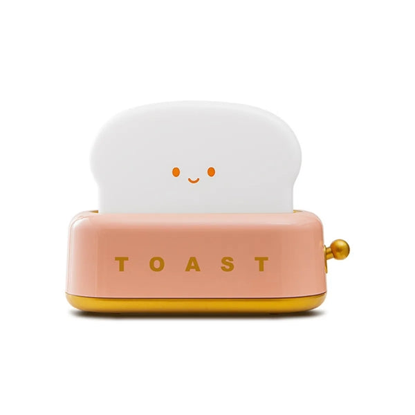 Cute Desk Decor Toaster Lamp Kawaii Night Light