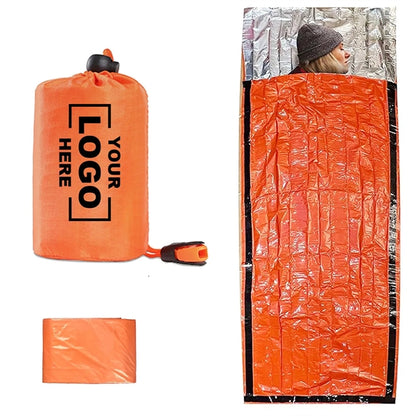 Thermal Survival Emergency Sleeping Bag with Whistle