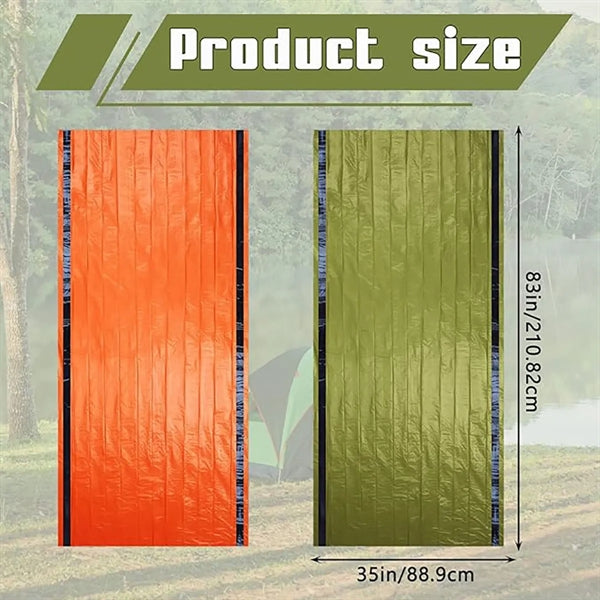 Thermal Survival Emergency Sleeping Bag with Whistle