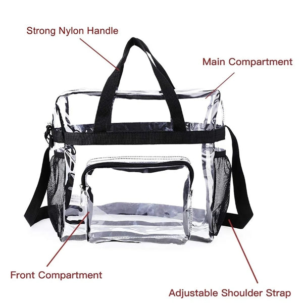 Stadium Transparent Bag for Travel Toiletry