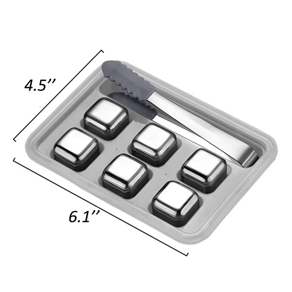 Stainless Steel Whiskey Ice cube