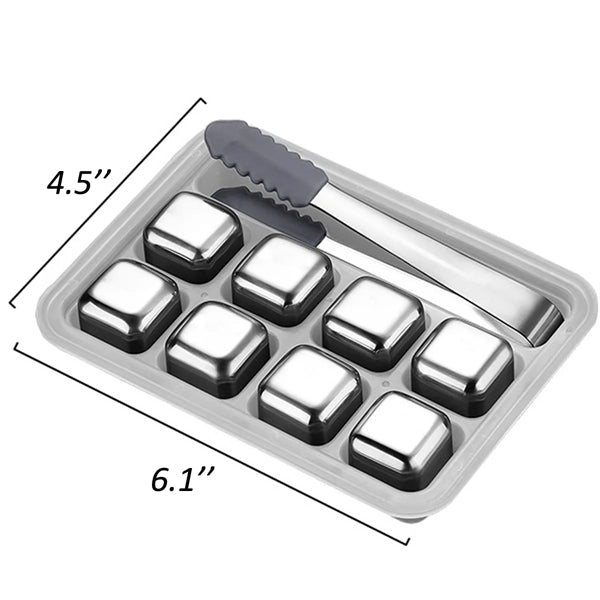 Stainless Steel Whiskey Ice cube