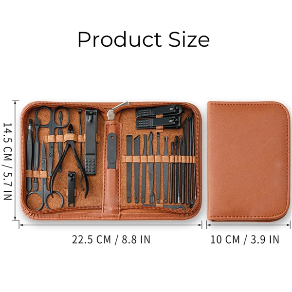 Manicure Set Professional Nail Clipper Kit 26 Pieces