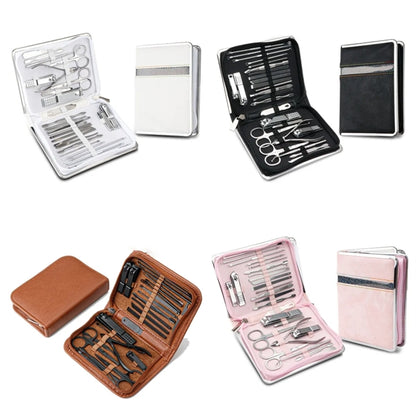 Manicure Set Professional Nail Clipper Kit 26 Pieces