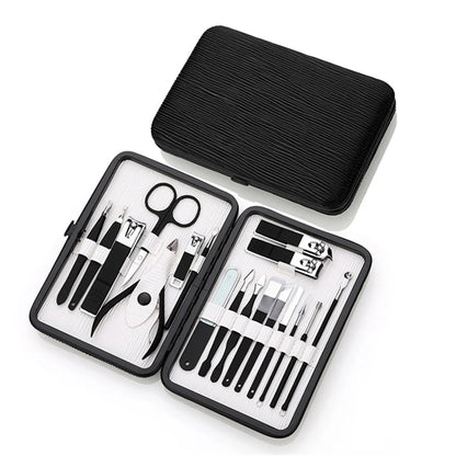 Manicure Set Professional Nail Clippers Kit for Women 18Pcs