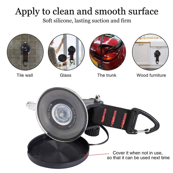 Suction Cup Hooks Heavy Duty Camping Essentials
