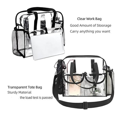 Waterproof Stadium Transparent Clear Tote Bags