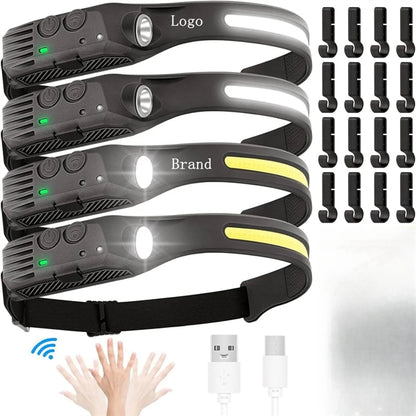 Rechargeable Motion Sensor Headlight