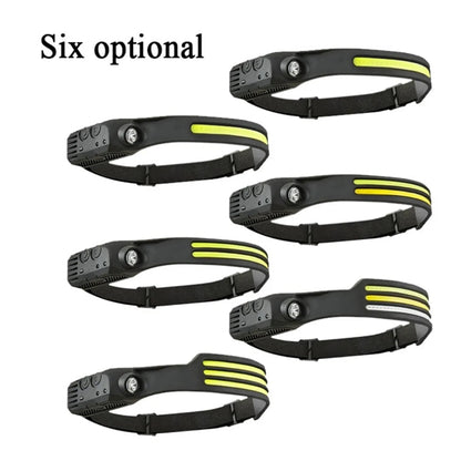 Rechargeable Motion Sensor Headlight