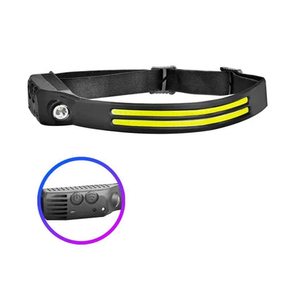 Rechargeable Motion Sensor Headlight