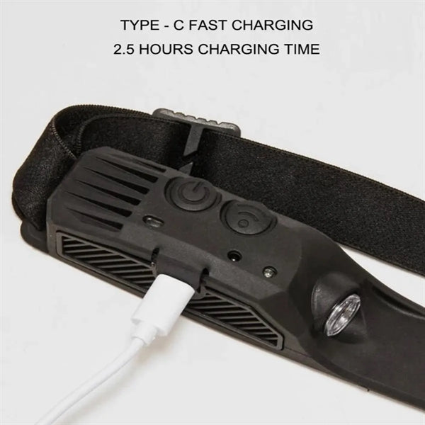 Rechargeable Motion Sensor Headlight