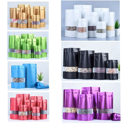 Stand Up Pouch Bag Zip Lock Storage With Window