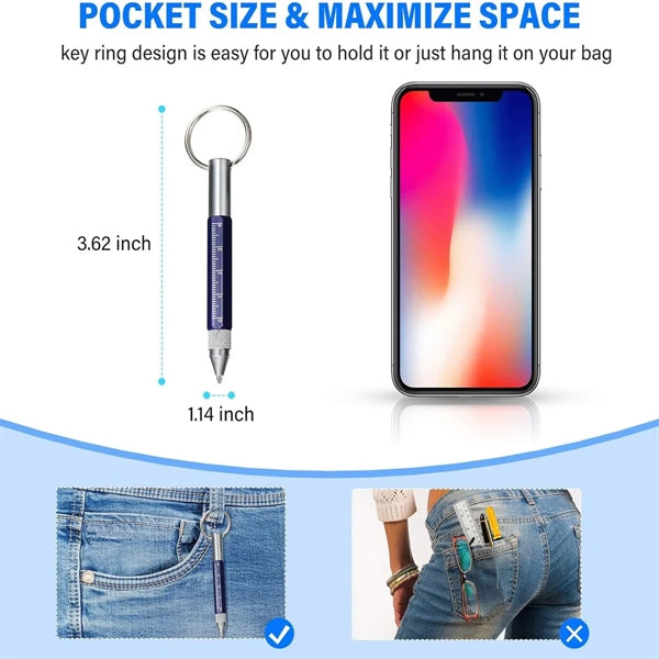 6 In 1 Multitool Tech Tool Pen