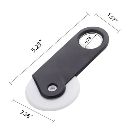 Promotional Eco Friendly Pizza Cutter with Bottle Opener
