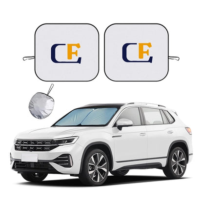 2 PC Auto Windshield Sun Shade