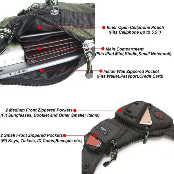 Chest Shoulder Backpack Crossbody Bags