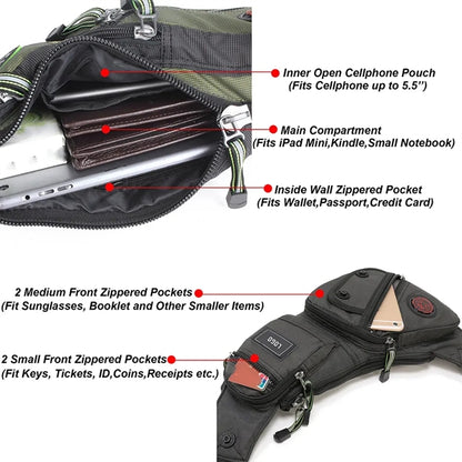 Chest Shoulder Backpack Crossbody Bags