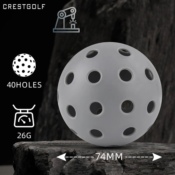 40 Hole Outdoor Pickleball Balls