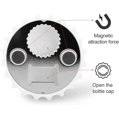 Magnetic Beer Bottle Opener For Fridge