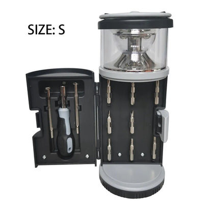 2 in 1 LED Tool Flashlight with Screwdriver Set