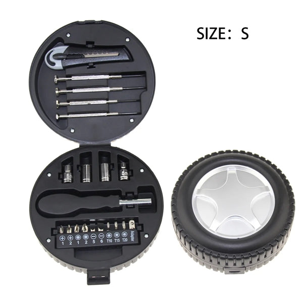 Industries Multi Tool Gift Set in Tire Shape Case