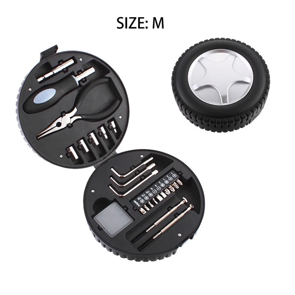 Industries Multi Tool Gift Set in Tire Shape Case