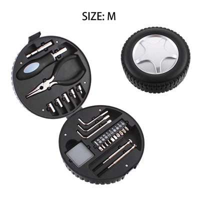 Industries Multi Tool Gift Set in Tire Shape Case