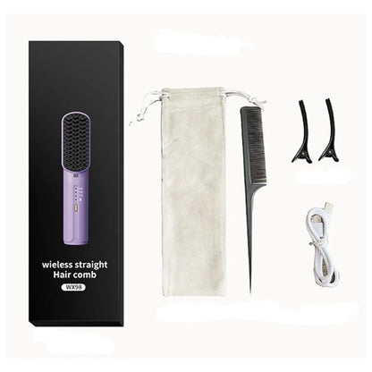 Portable Wireless Straight Hair Comb