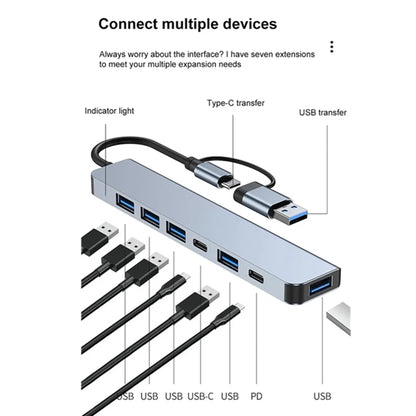 7 in 1 Laptop Docking Station