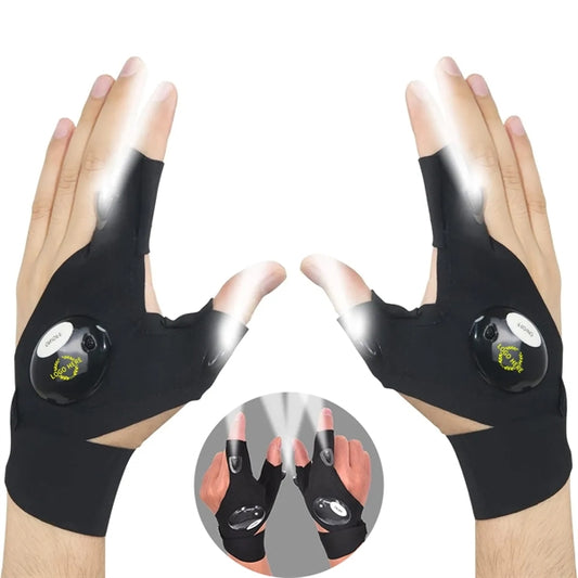 LED Flashlight Gloves -1 pair