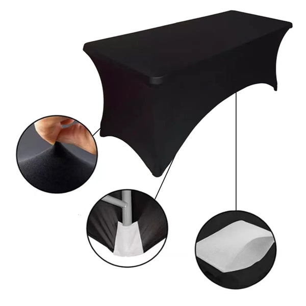 6ft Stretch Spandex Table Cloth