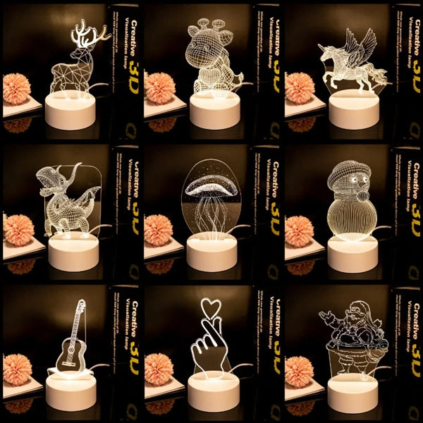 Custom 3D LED Night Light