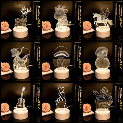 Custom 3D LED Night Light