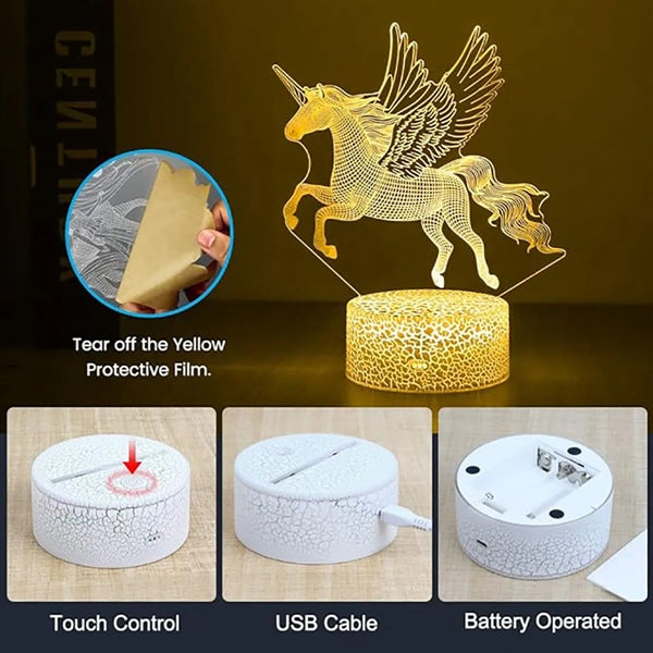 Custom 3D LED Night Light