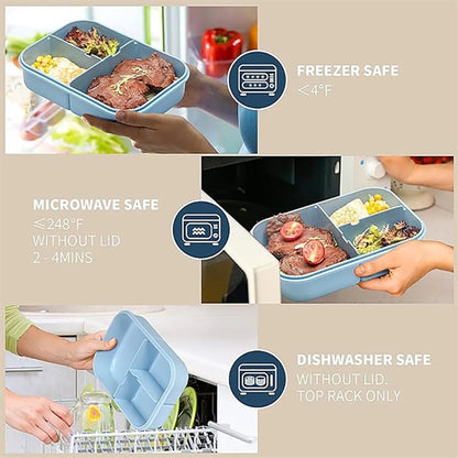 Lunch Box With Compartments for Kids