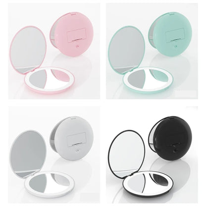 LED Travel Makeup Mirror