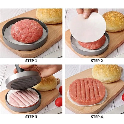 Aluminum Hamburger Press Patty Maker