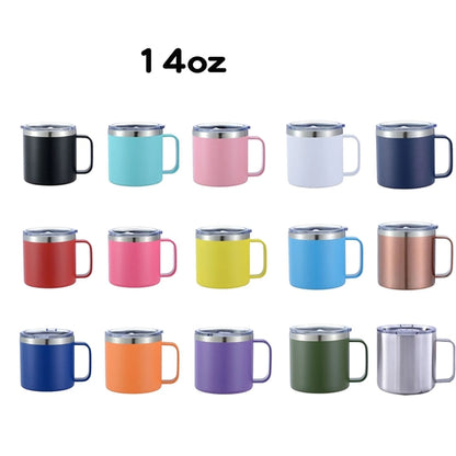 14oz. Double Wall Stainless Steel Mug 14oz