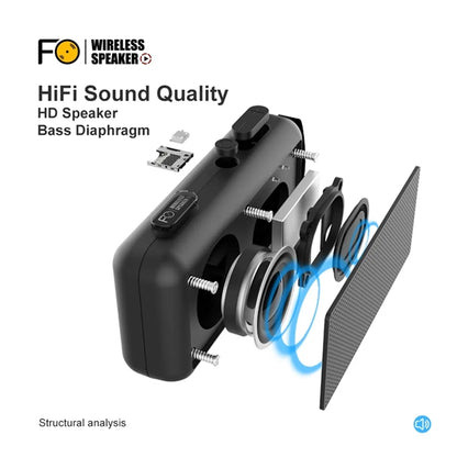 Wireless Bluetooth Speaker Subwoofer TF FM
