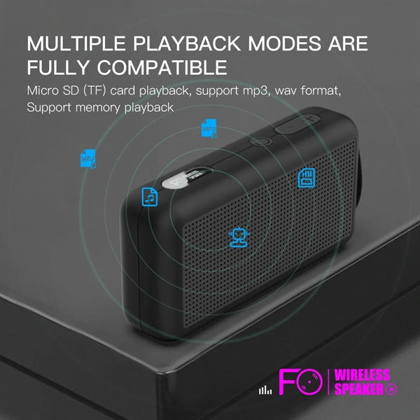 Wireless Bluetooth Speaker Subwoofer TF FM