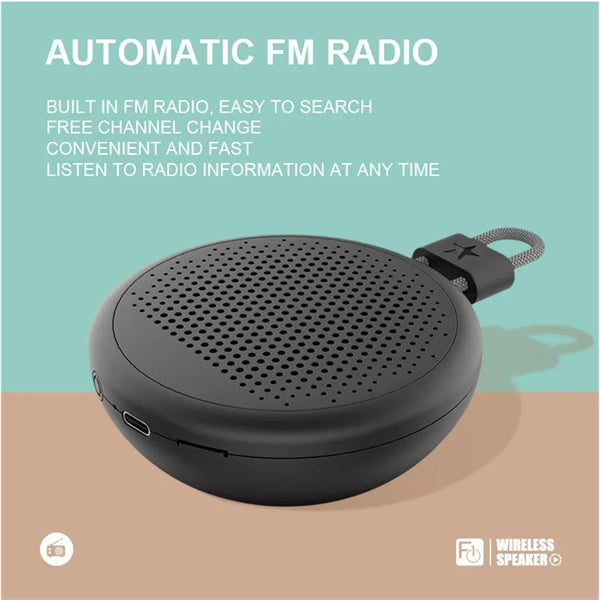 Wireless Bluetooth Speaker Subwoofer TF FM Radio