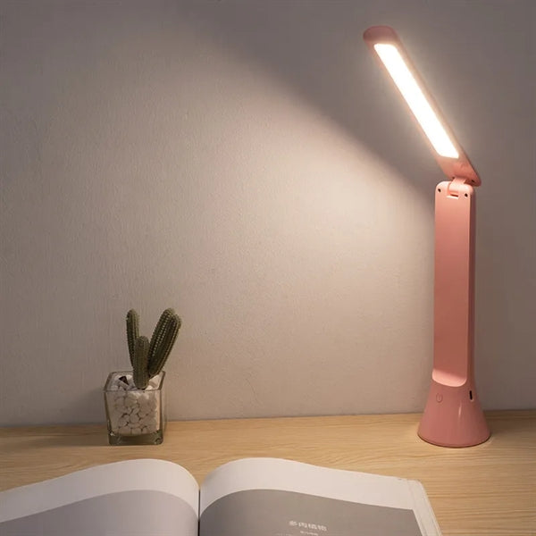 Folding Dimmable LED Light Table Lamp  Flashlight Spotlight