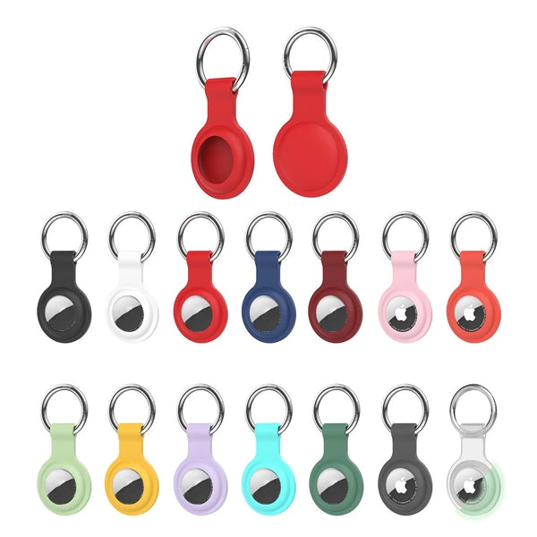 Silicone Keychain AirTags Case