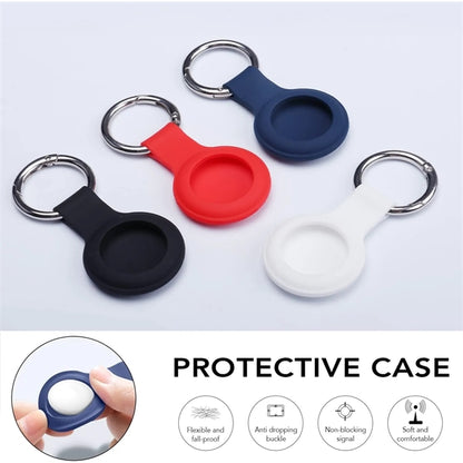 Silicone Keychain AirTags Case