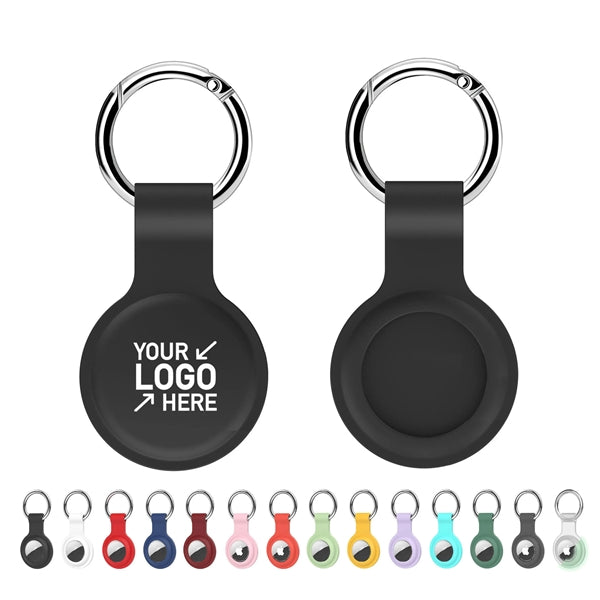 Silicone Keychain AirTags Case