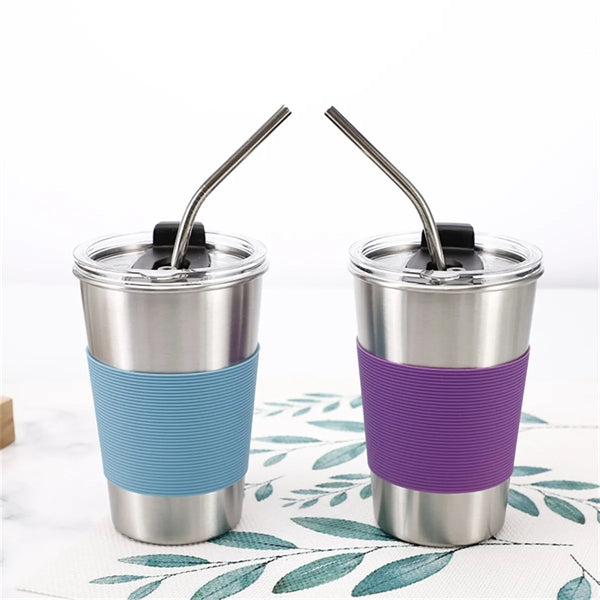 16oz Spill Proof Kids Tumbler with Straw