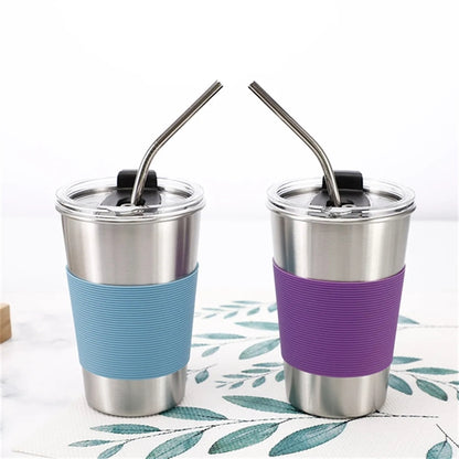 16oz Spill Proof Kids Tumbler with Straw