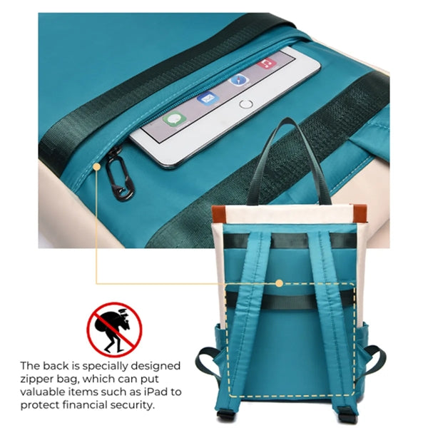 Women's Convertible Daypack Laptop Backpack