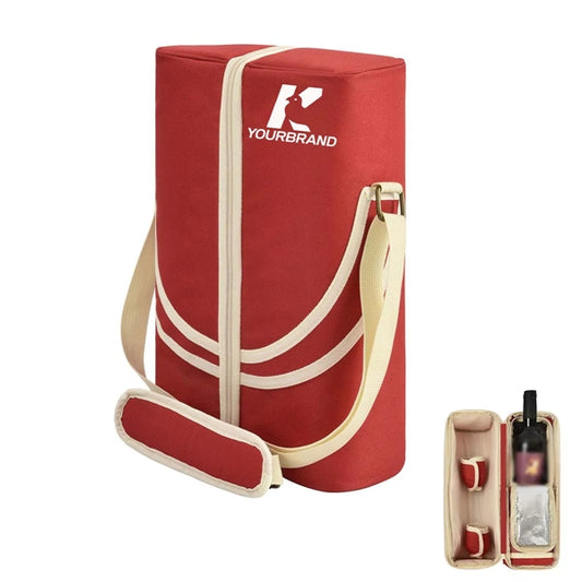 Stylish Wine Bag with Adjustable Shoulder Strap