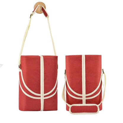 Stylish Wine Bag with Adjustable Shoulder Strap